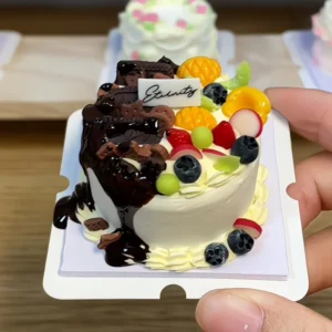 DIY Fruit & Chocolate Miniature Clay Cake Kit
