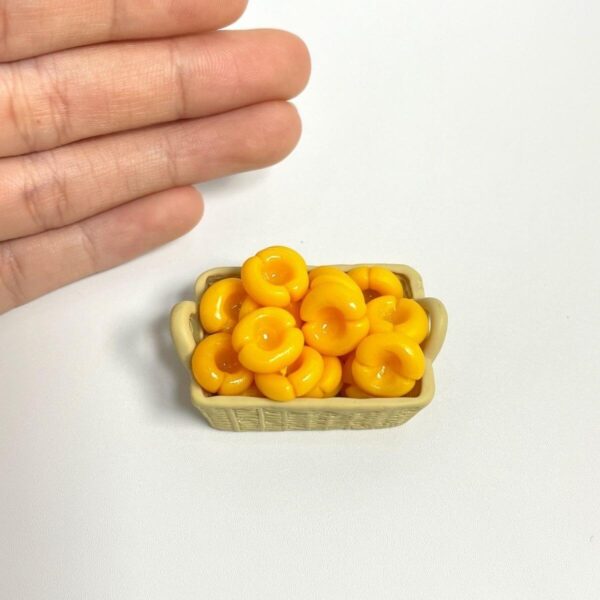 Miniature yellow peach (3) Handmade Miniature Yellow Peach