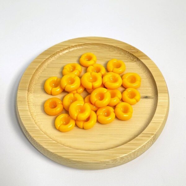 Miniature yellow peach (4) Handmade Miniature Yellow Peach